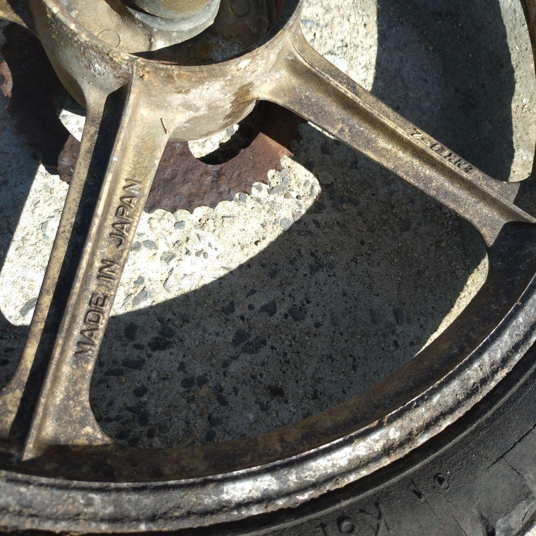 カワサキ　AR50 前後ホイールセット　AR80