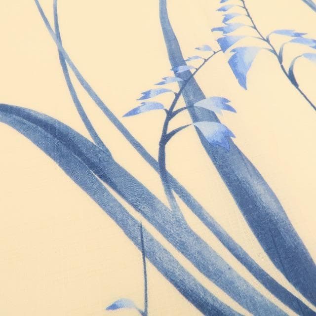 あねさん☆ 新品 セオ・アルファ 加賀友禅 能川光陽 蘭 浴衣 6390