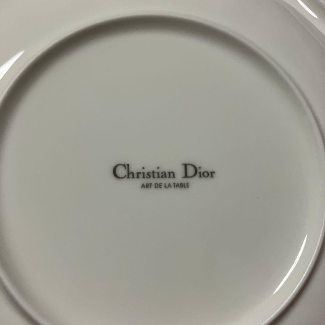 Christian Dior マーガレットプレート5枚セット　花型縁
