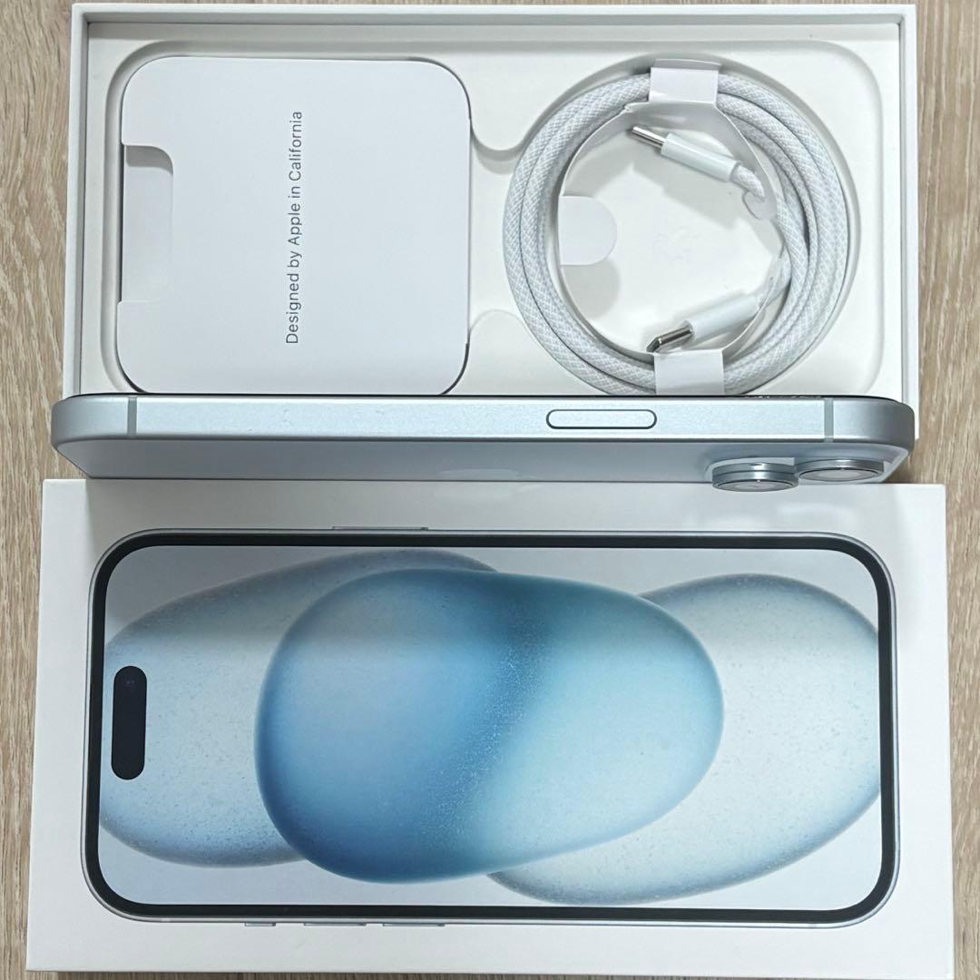 バッテリー最大容量100% iPhone15 128GB SIMフリー 本体