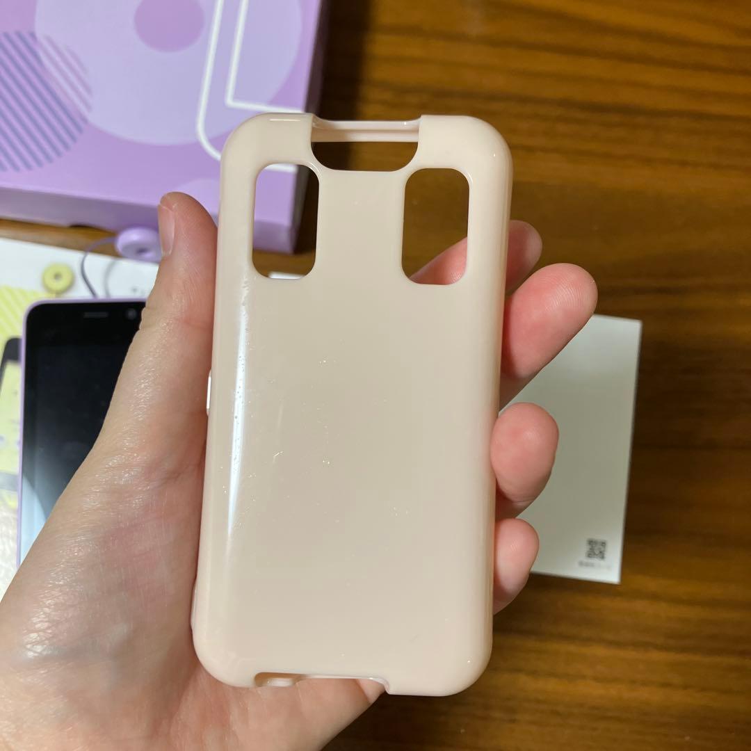 docomo キッズケータイ KY-41C ラベンダー 現行モデル