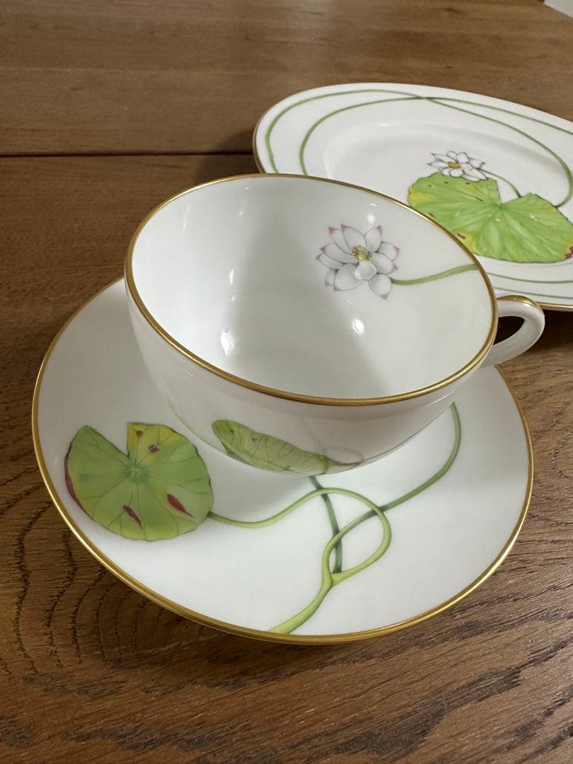 エルメス　HERMES ナイルの庭 プレートとカップ＆ソーサーのセット