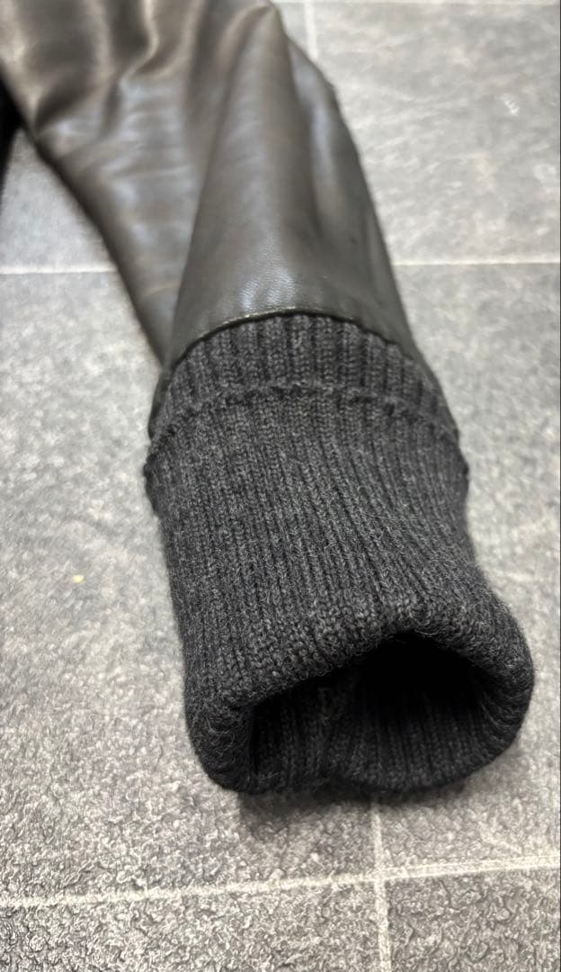 最終値下げ　【スロウガン】SLOW&GUNレザースタジャン　サイズ3キムタク