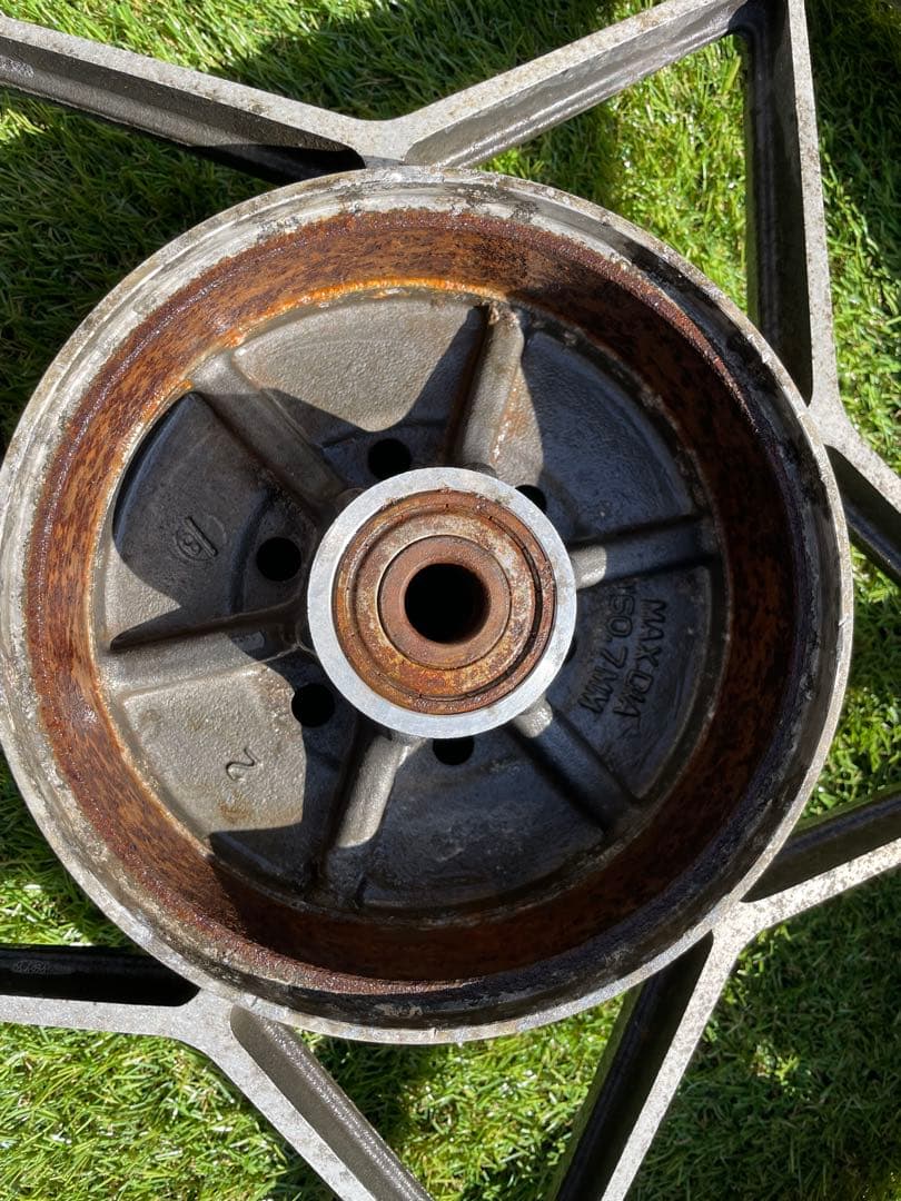 GSX250E ザリ ゴキ GS400 スズキ キャストホイール