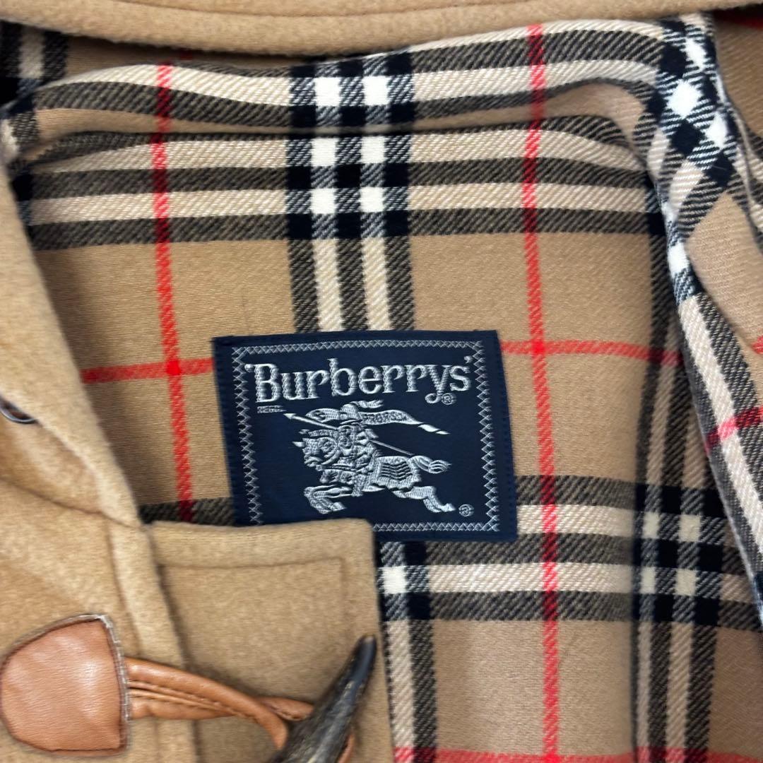 Burberry ダッフルコート カシミヤ ノバチェック キャメル