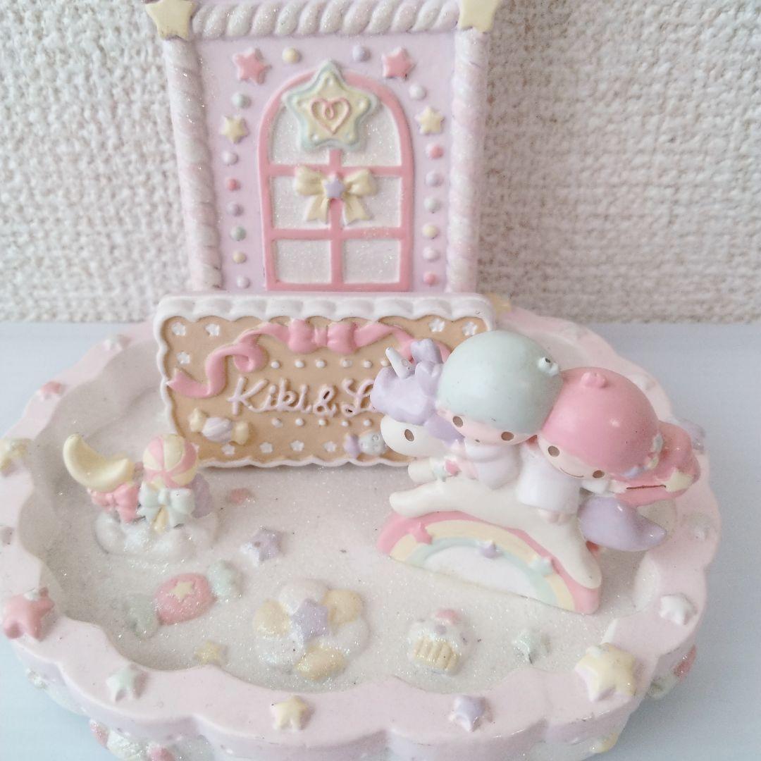 【激レア】 スマホスタンド&アクセサリートレイ キキララ　陶器製