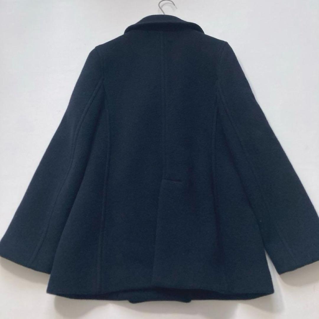 【ボンボン】マーガレットハウエル　旧タグ アンゴラカシミヤ混 ピーコート