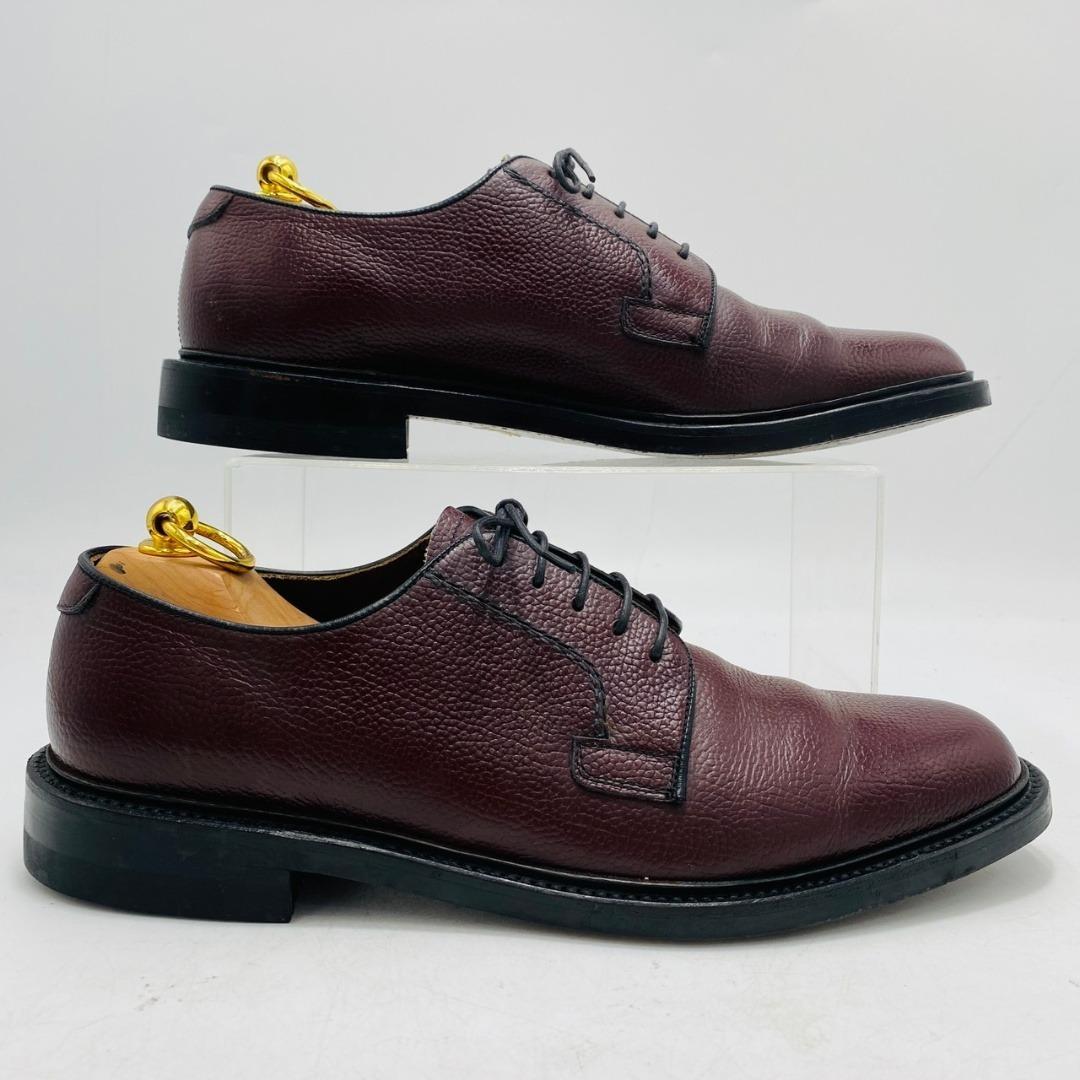 REGAL ビジネスシューズ プレーントゥ 外羽根 レザー シボ革 26cm