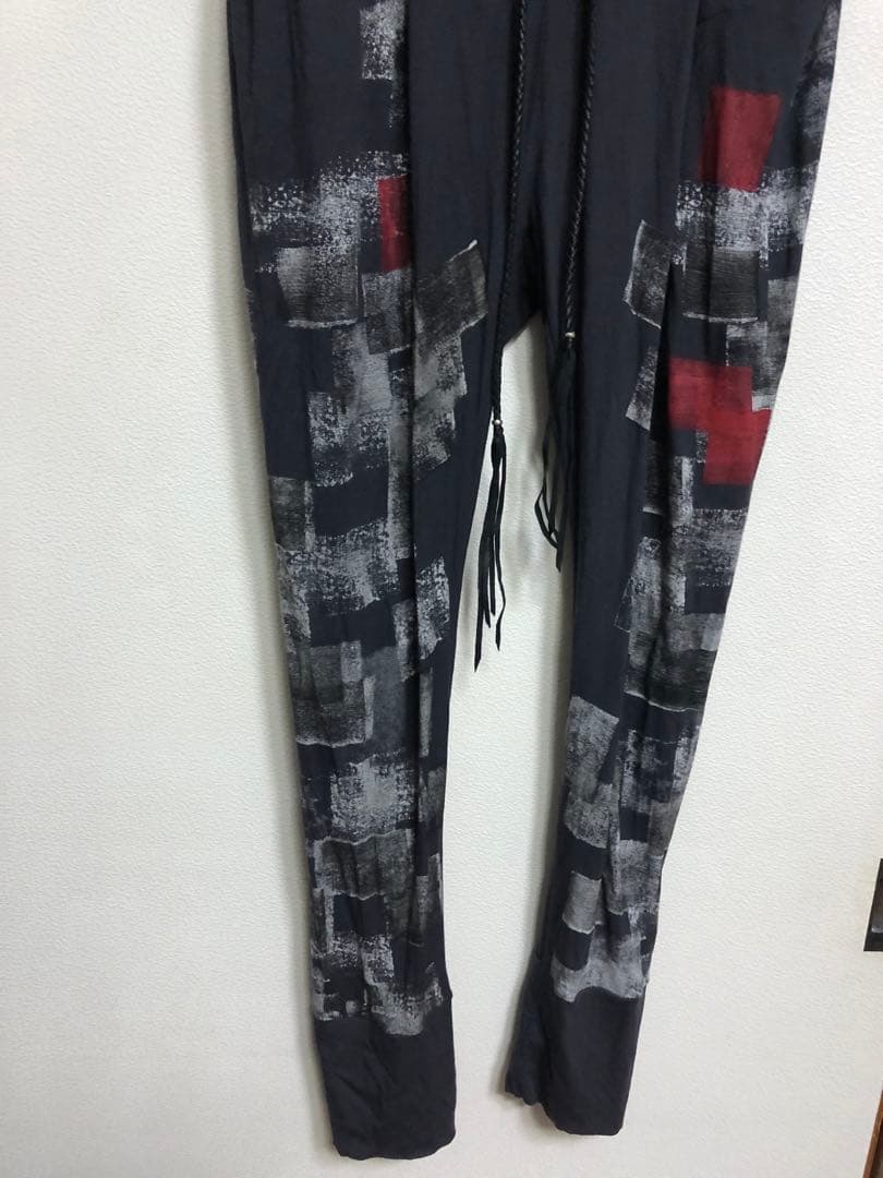 kmriiケムリ レザー紐ジョガーパンツ 14th addiction LGB