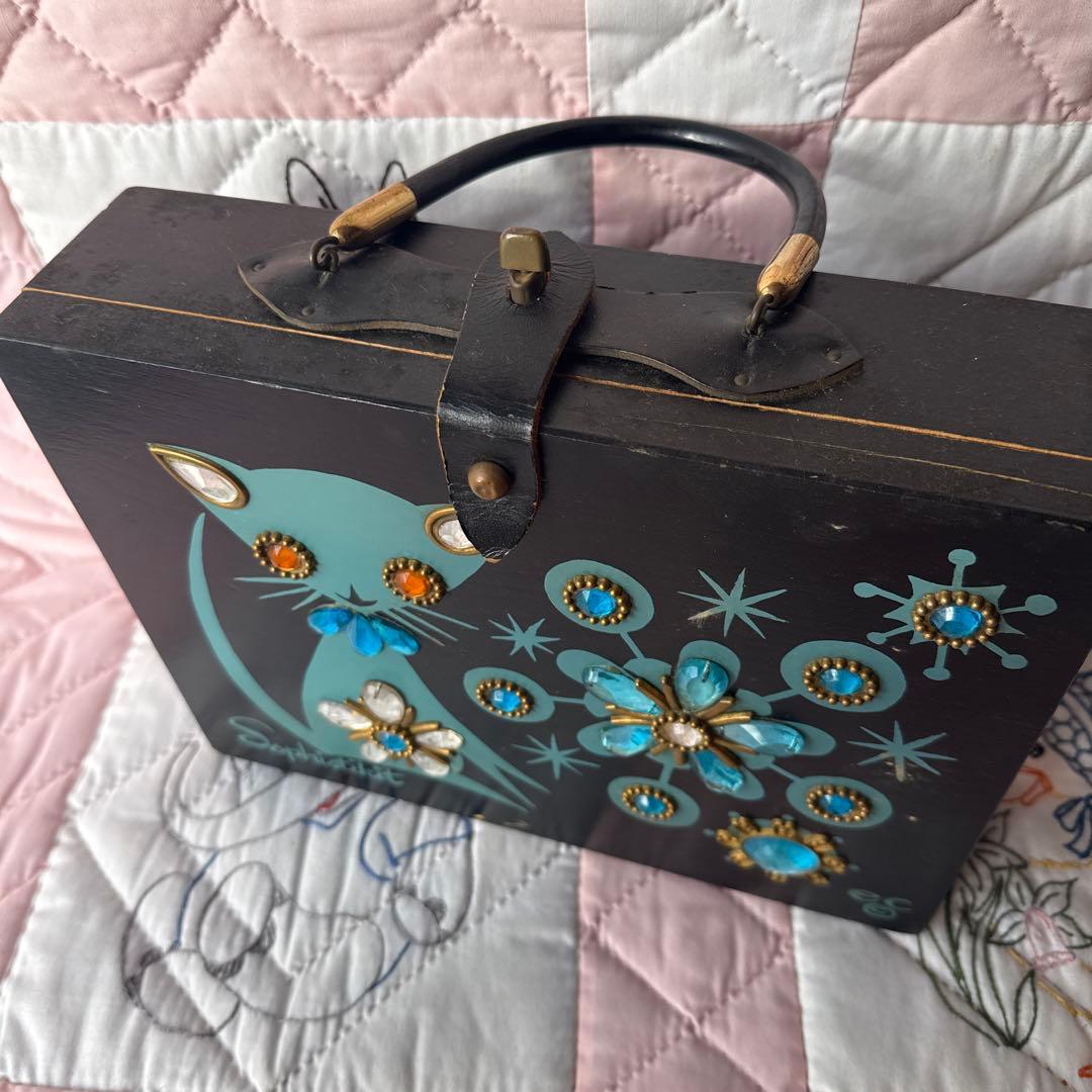 エニッドコリンズ猫アンティークビンテージ木箱