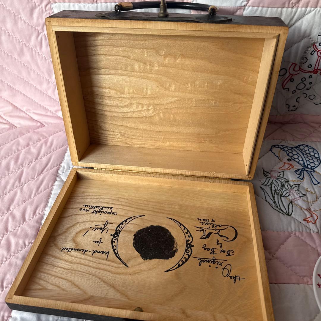 エニッドコリンズ猫アンティークビンテージ木箱