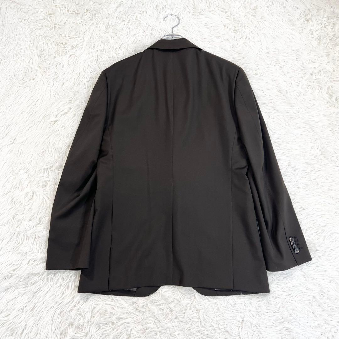 未使用タグ付スーツカンパニー高級カノニコCANONICO スーツ　ブラウン