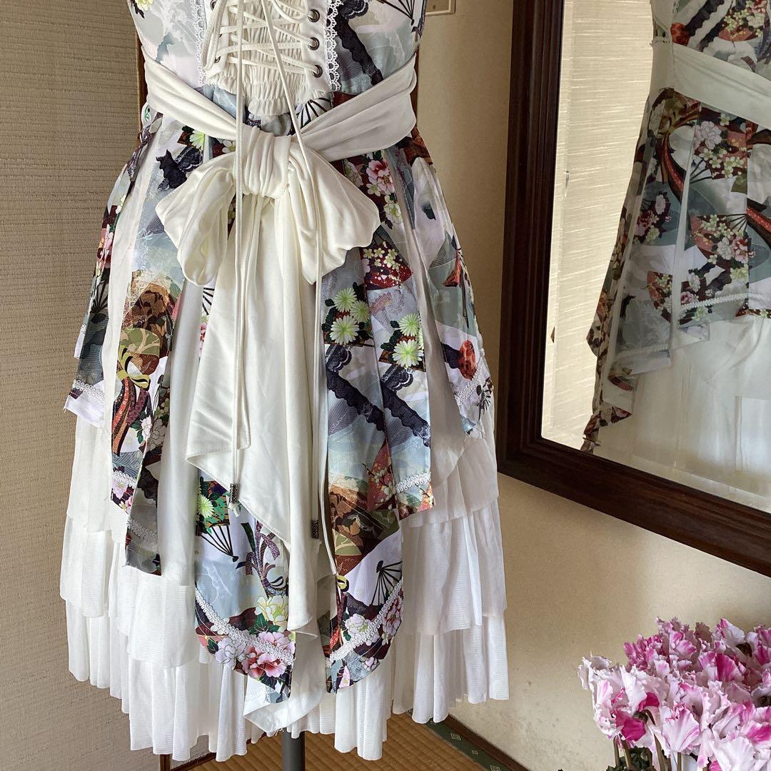 極美品！OZZ ONESTE 和チャイナ白セットアップ［商品番号9］