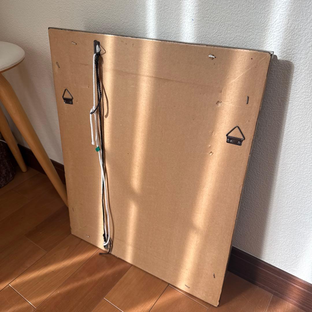 アンティーク調　ミラー 長方形　中型