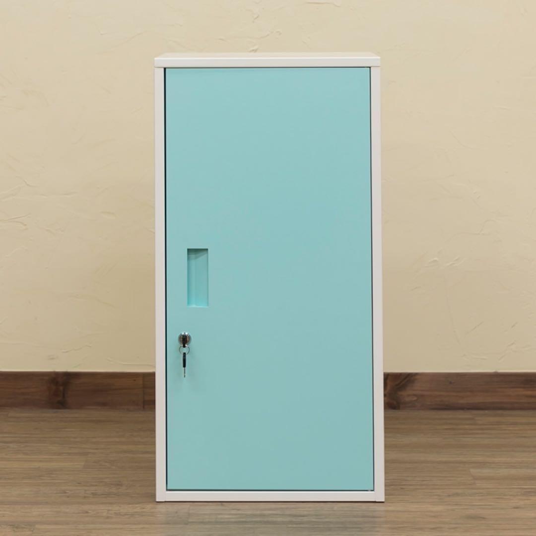 【送料無料】キューブBOX 鍵付きロッカー ハイタイプ 収納 鍵付き スチール製