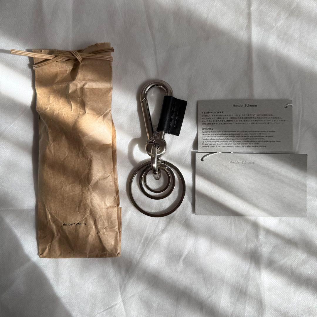 ブラック　Hender Scheme　karabiner　新品　未使用品