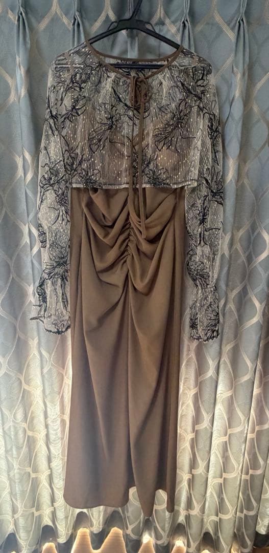 gold flower many wayドレス Ｌ　オケージョンドレス