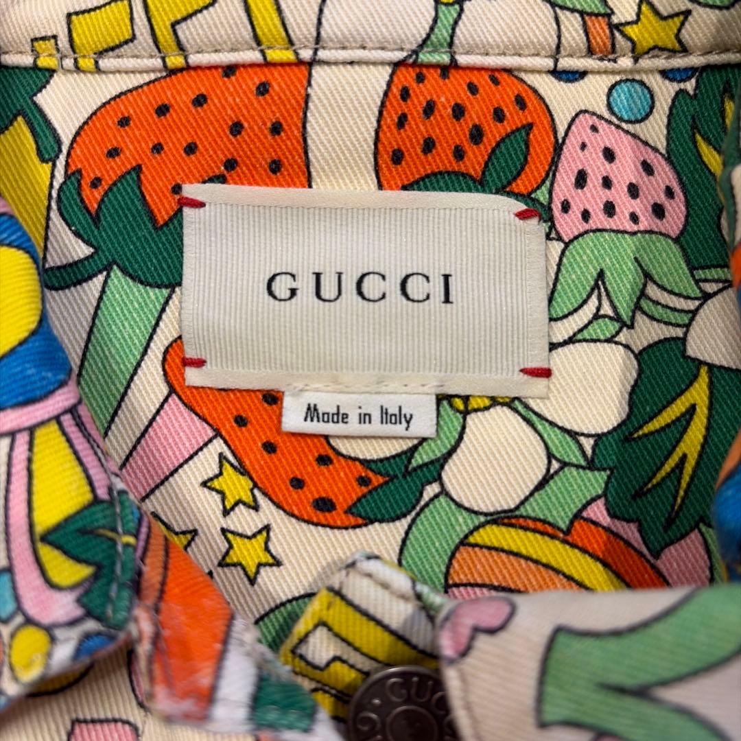 GUCCIグッチ　カラフル グラフィック　ジャケット
