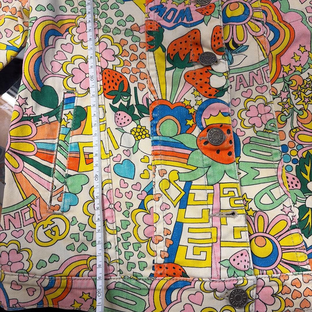 GUCCIグッチ　カラフル グラフィック　ジャケット