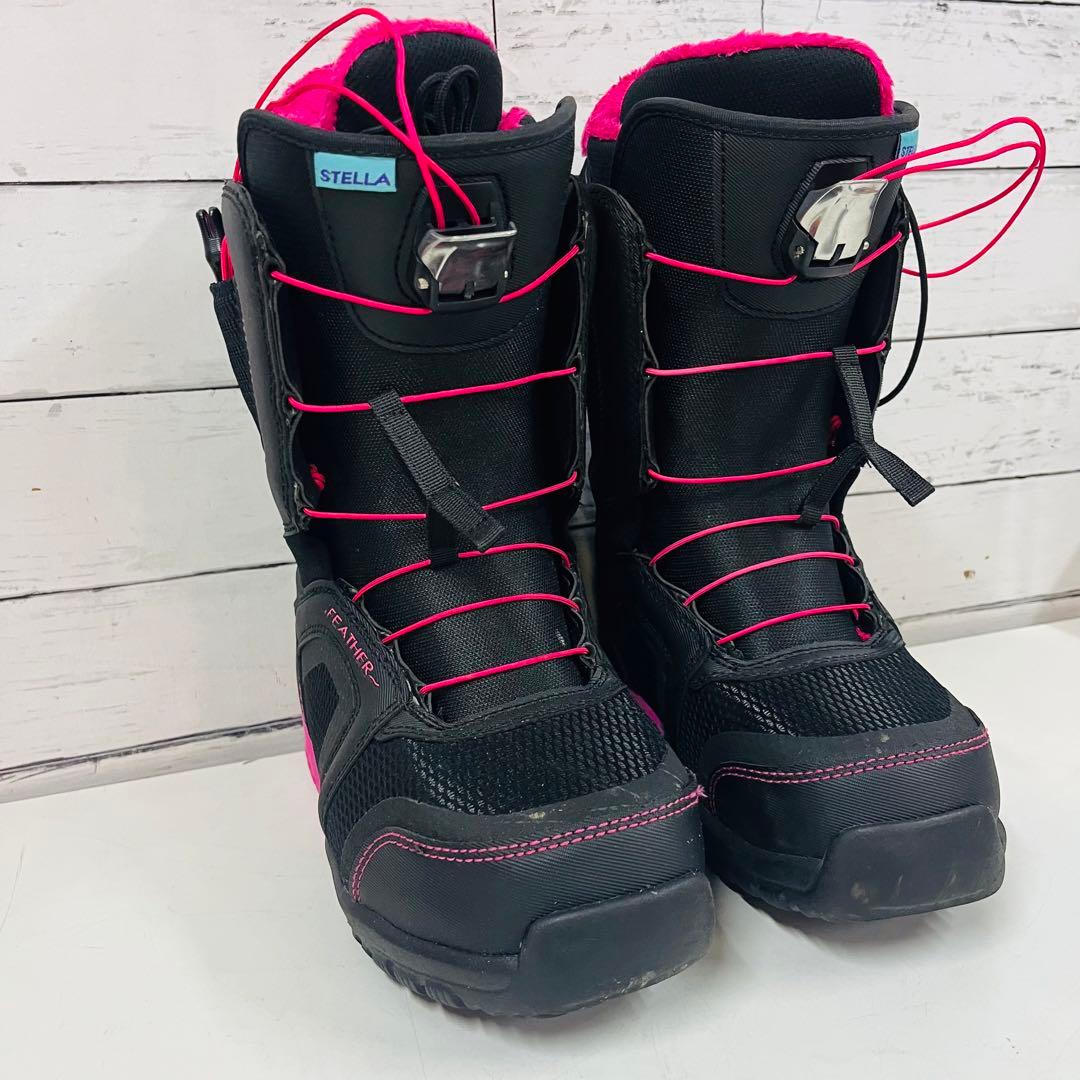 K2216【STELLA FEATHER】スノーボードブーツ 24.5cm