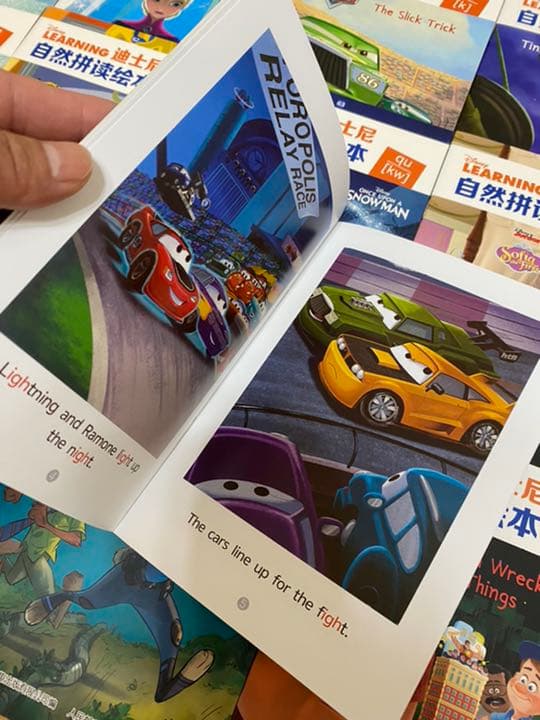 Disney Learning Phonics for Fun80冊英語音声絵本