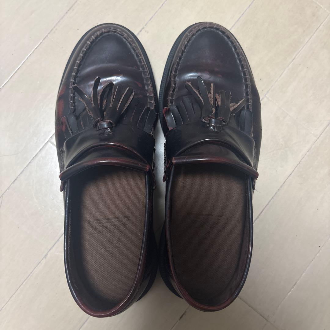 ドクターマーチン　タッセルローファー　Dr.Martens レッドチェリー