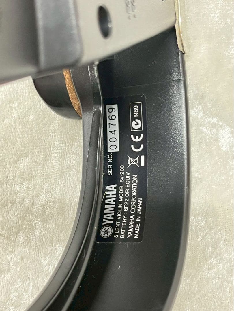 美品 YAMAHA ヤマハ サイレントバイオリン SV-200 CR