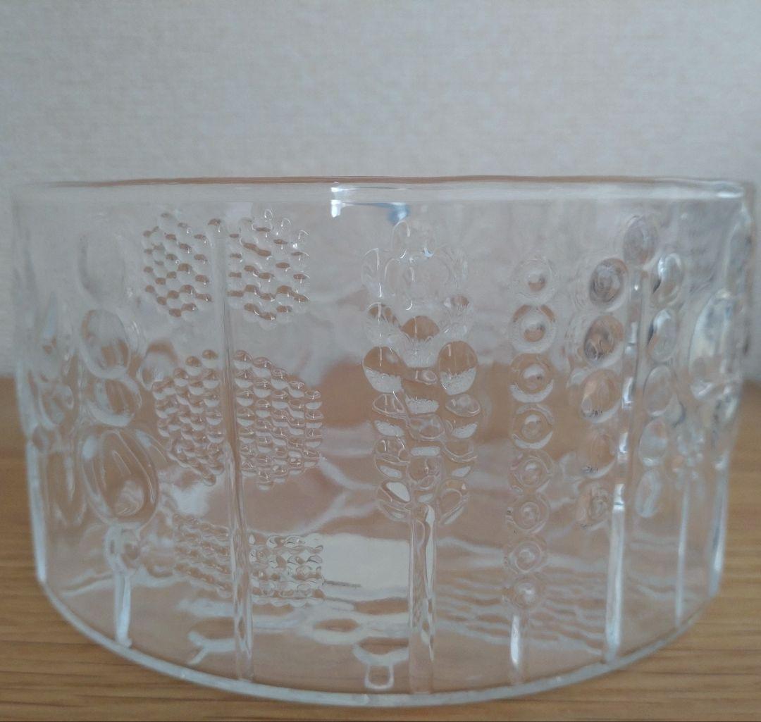 廃盤☆新品未使用☆ フローラ ボウル クリア 150mm 15㎝