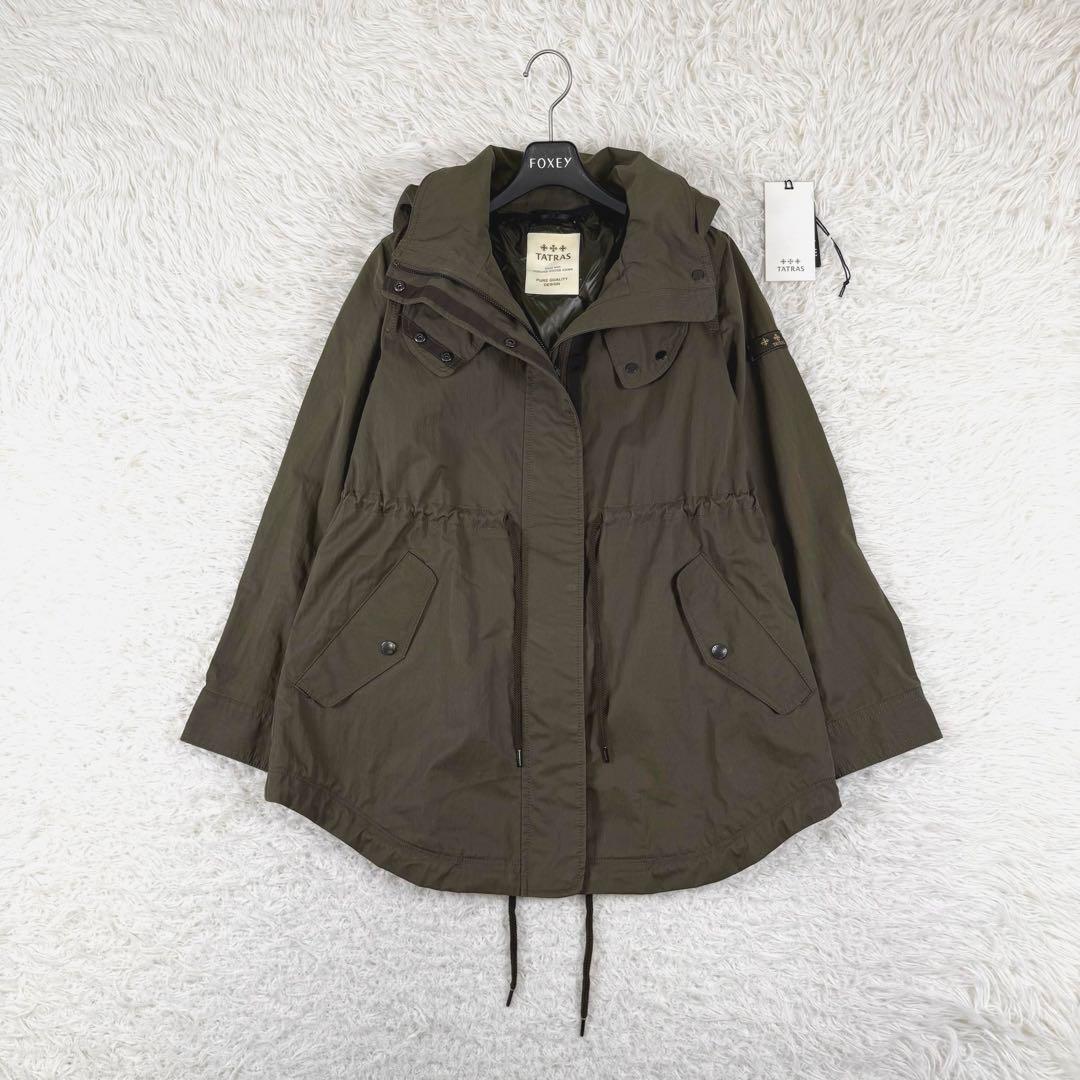 美品✨ タトラス モッズコート ダウンライナー付　BERINA カーキ サイズ1