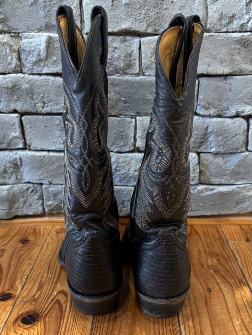 KKrrTONY LAMA ウエスタンブーツ リザード 85715 8H