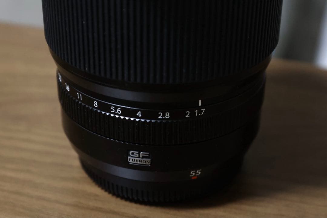 FUJIFILM GF55mmF1.7 R WR ［元箱•付属品完備］