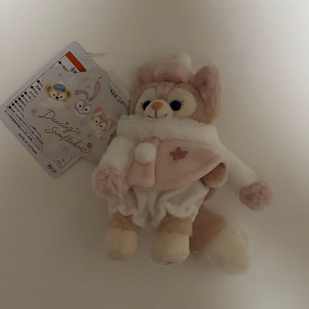 新品未使用　リーナベル　ダンシングスノーフレークスぬいぐるみバッジ　タグ付き