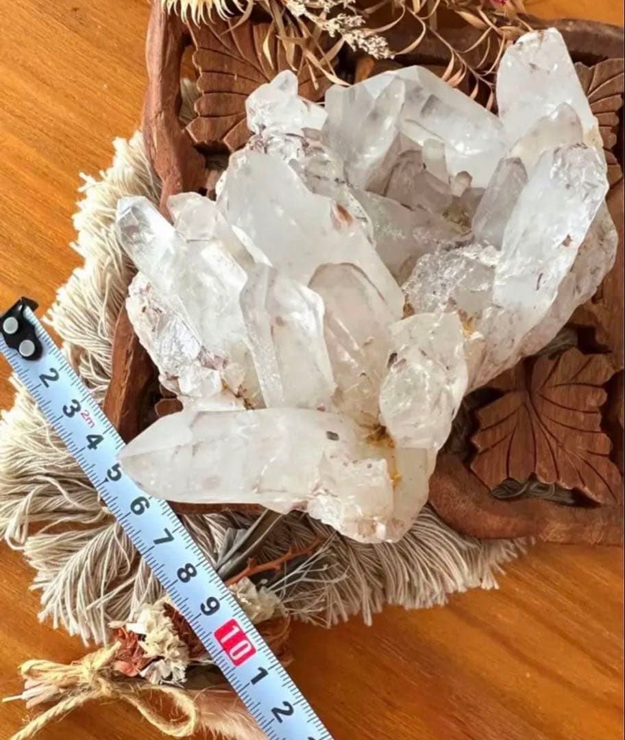 感謝価格♥超Big龍神様入♥持つ方を選ぶ神秘強POWERレムリアンシードクォーツ