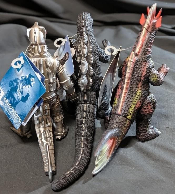 ゴジラ・メカゴジラ飛行形態 他（バンダイ）ムービーモンスター５体セット