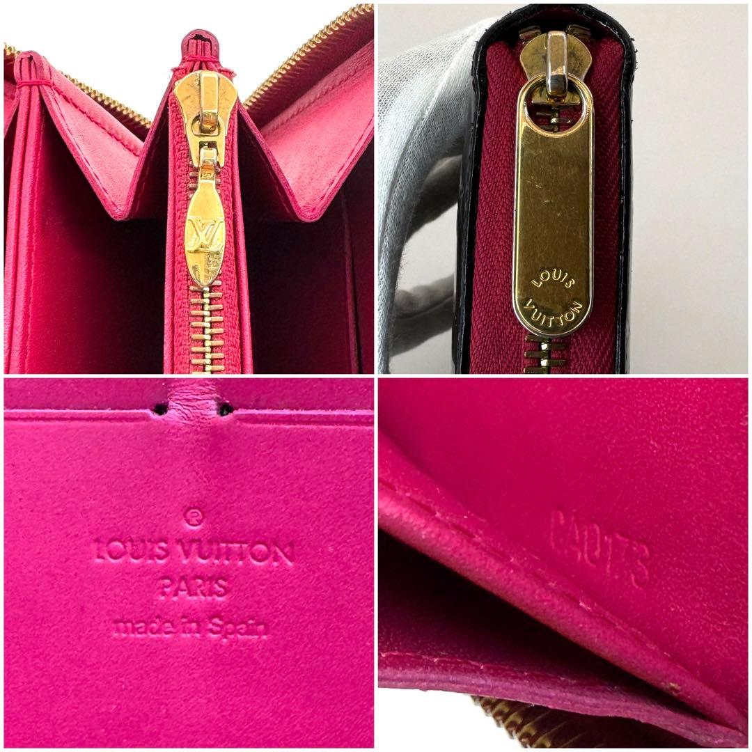 ルイヴィトン ヴェルニ モノグラム　ジッピーウォレット　長財布