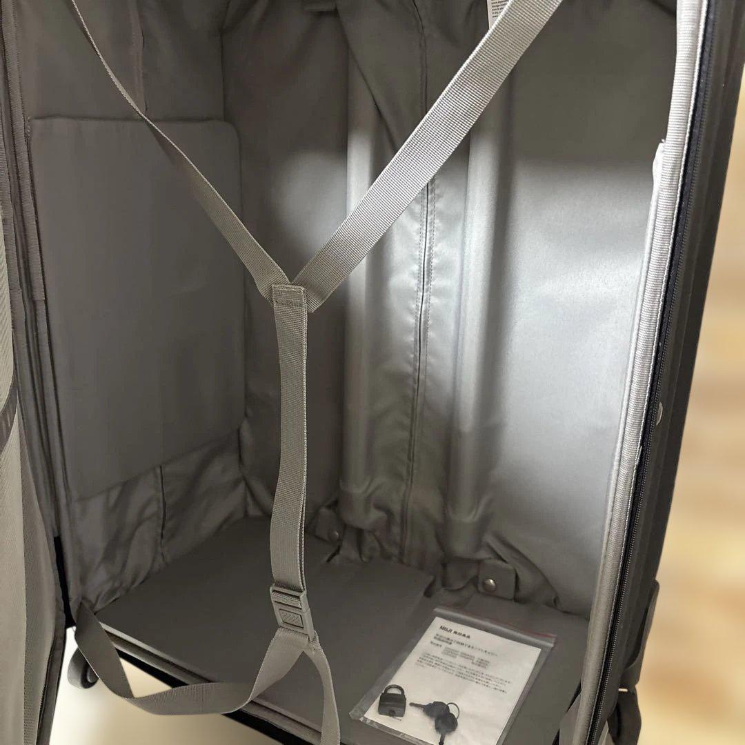 MUJI ブラックキャリーケース