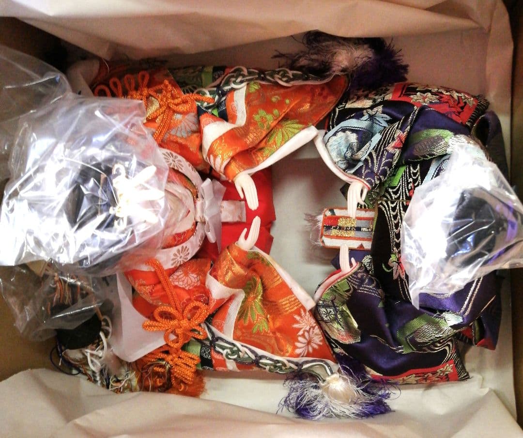 十番　弥生親王姫飾り 　台座付きセット