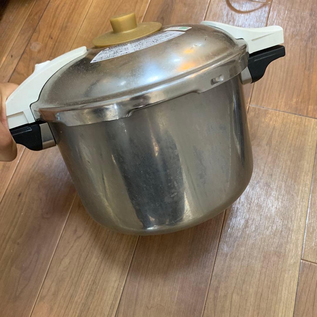 アサヒ軽金属工業　圧力鍋 ステンレス製