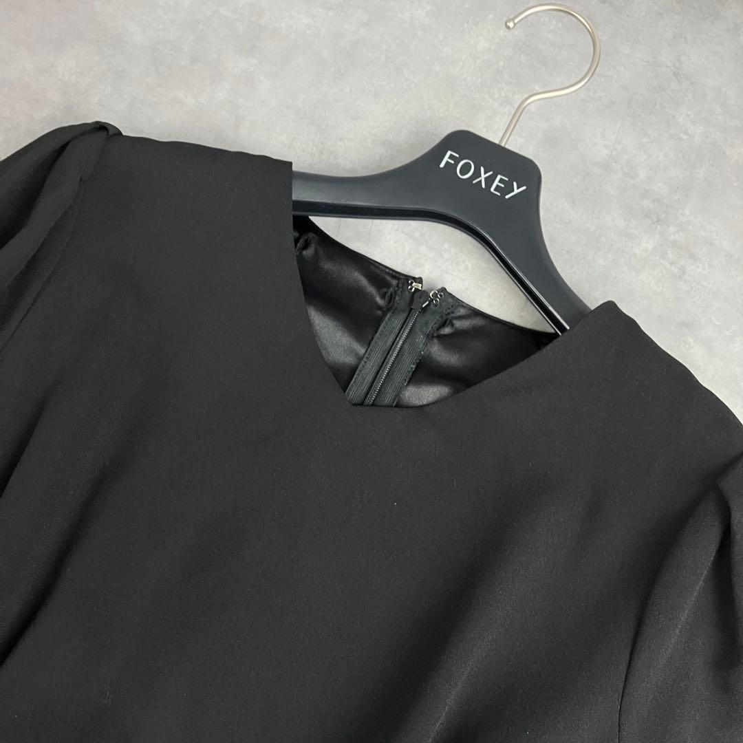 etoll. レースカラー7部袖ロングワンピース ドレス L 2way 結婚式