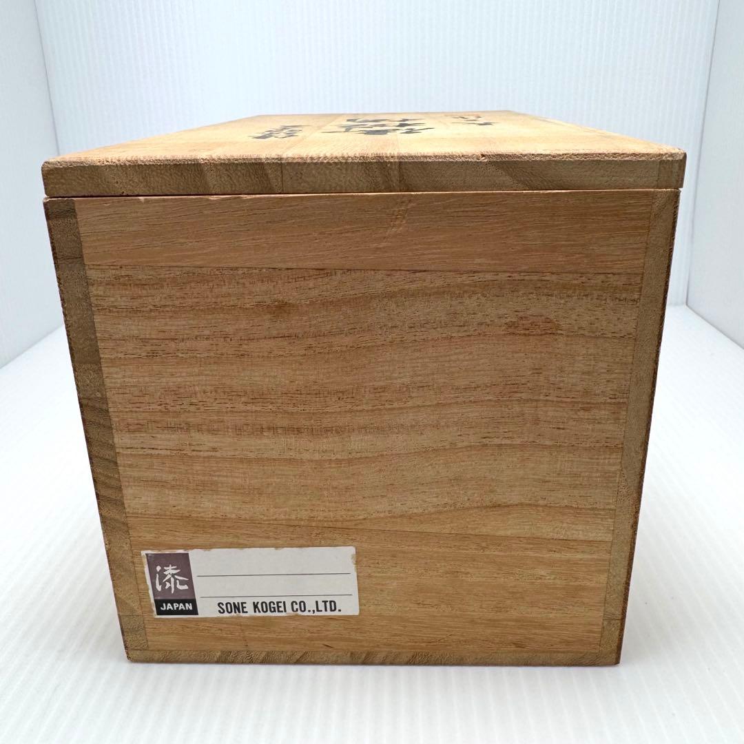 新品未使用 会津塗 吸物椀 蓋付き 5客セット つた唐草 蒔絵 漆器 共箱