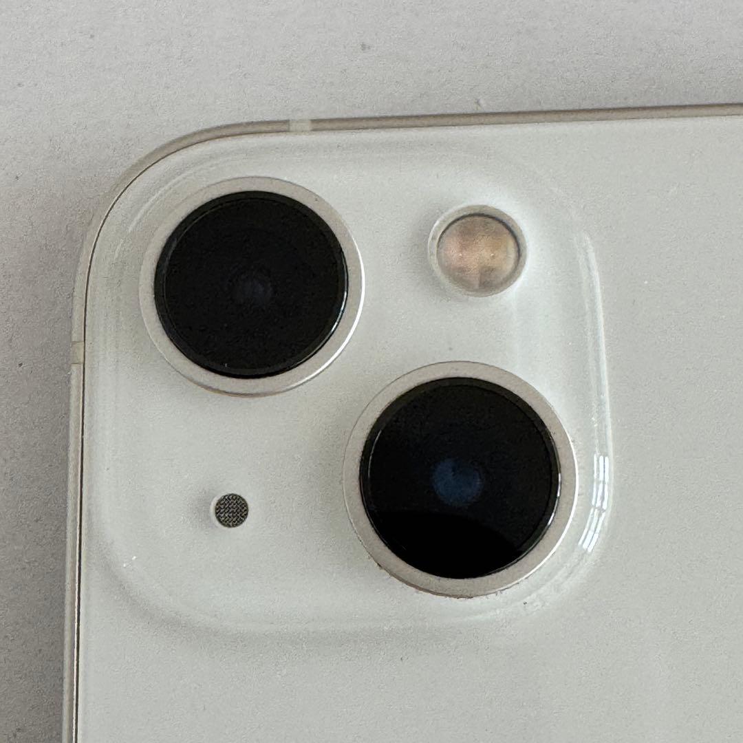 【美品】iPhone13本体 スターライト 128GB SIMフリー
