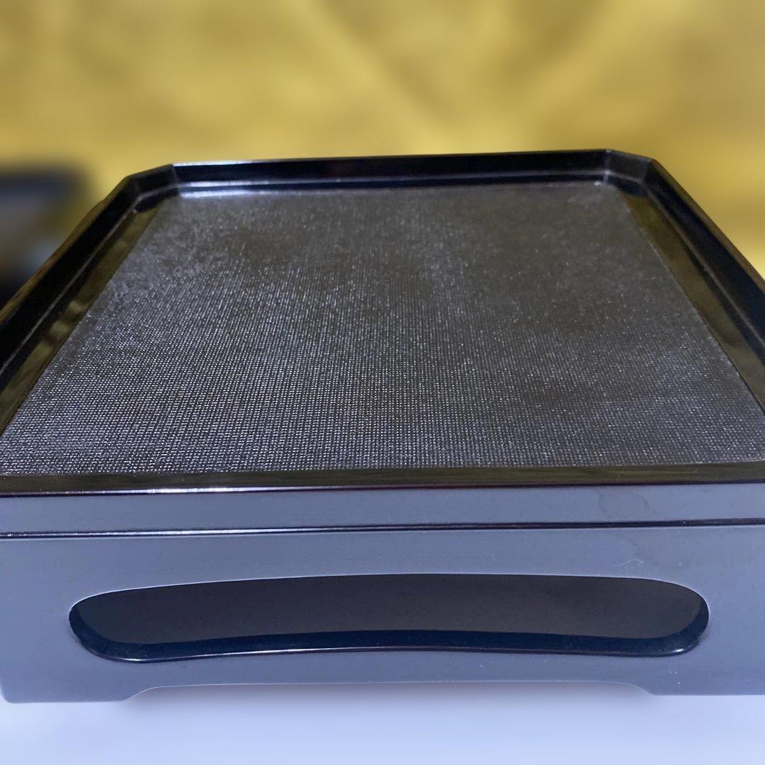 盃洗台　盃洗鶴と花模様