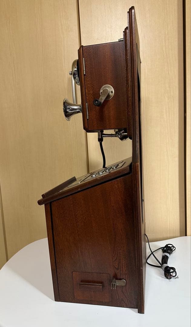 公衆電話　NTT アンティーク　レトロ　インテリア　古民家　ダイヤル式
