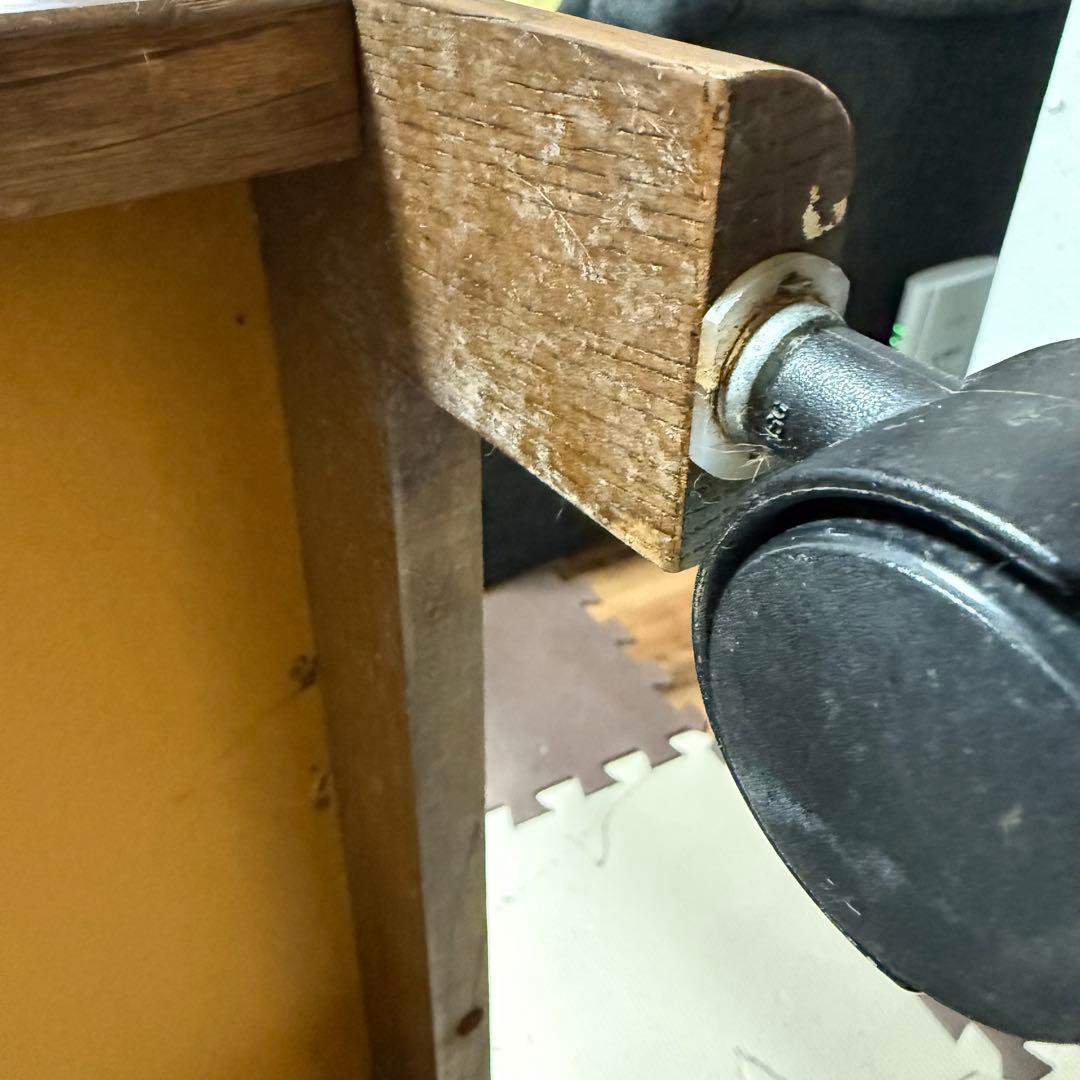 karimoku 木製 ヴィンテージ キッチンワゴン AS6116