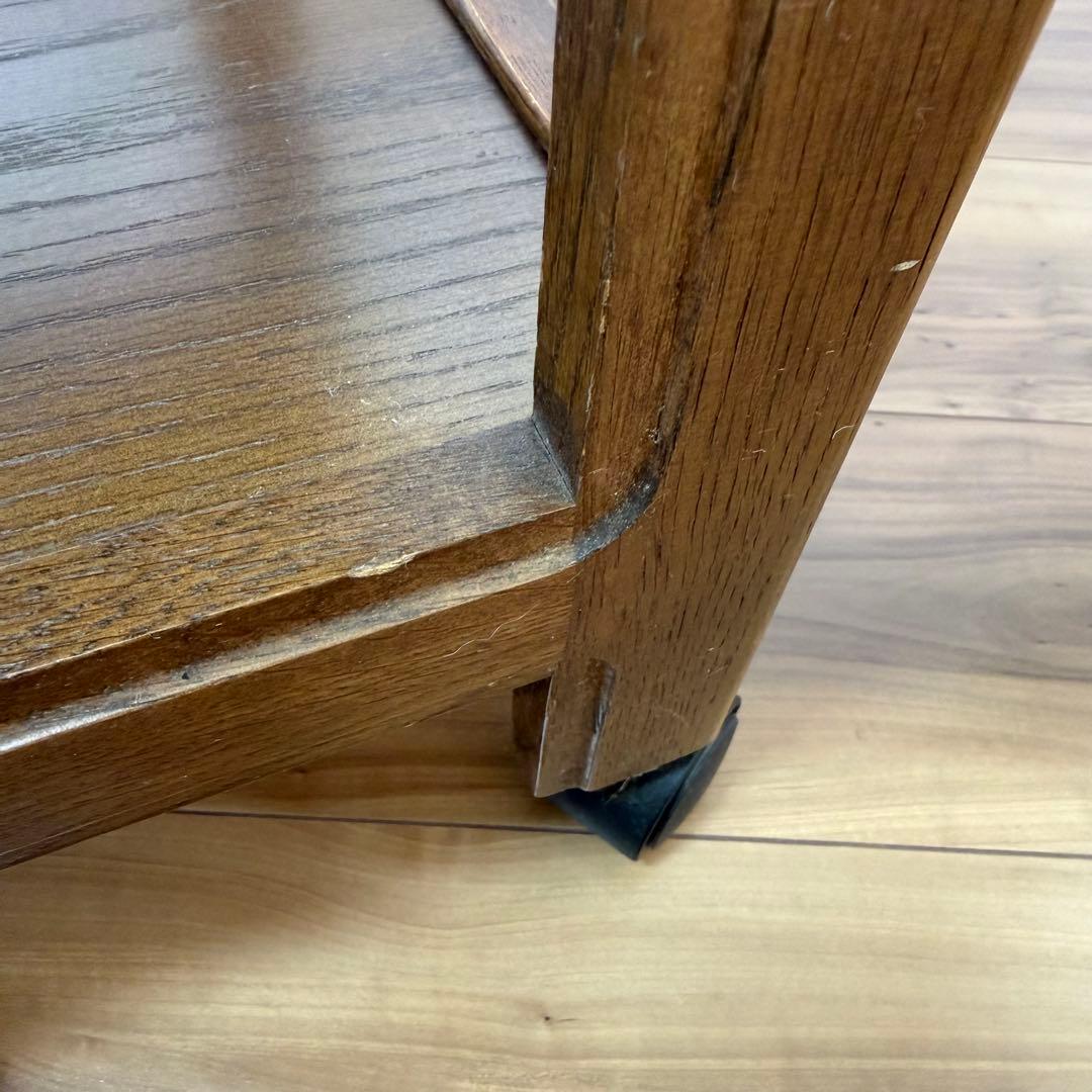 karimoku 木製 ヴィンテージ キッチンワゴン AS6116