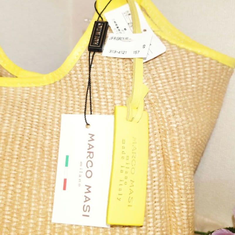 ✨極美品✨ マルコ　マージ　 カゴ　バッグ 　サマー　保存袋