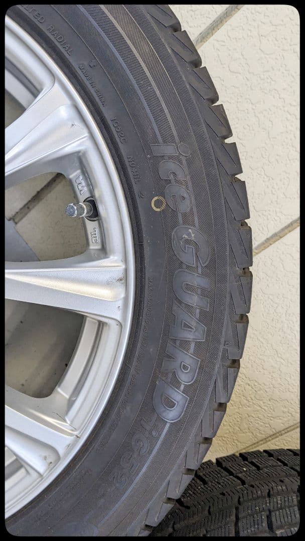 ★手渡し★215／55 R17★スタッドレス★ホイール付★宮城県★ヨコハマ★