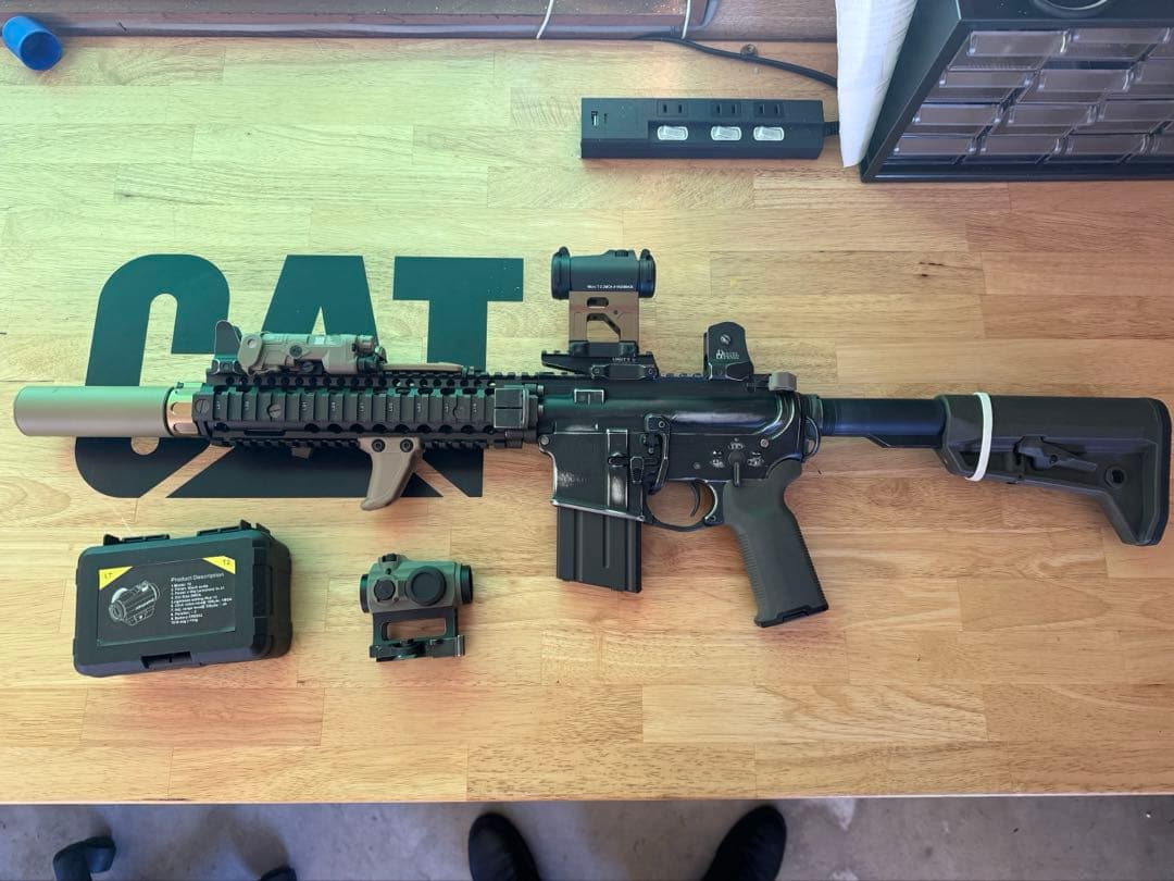 東京マルイmk18 ガスガン　ウェザリング加工済み