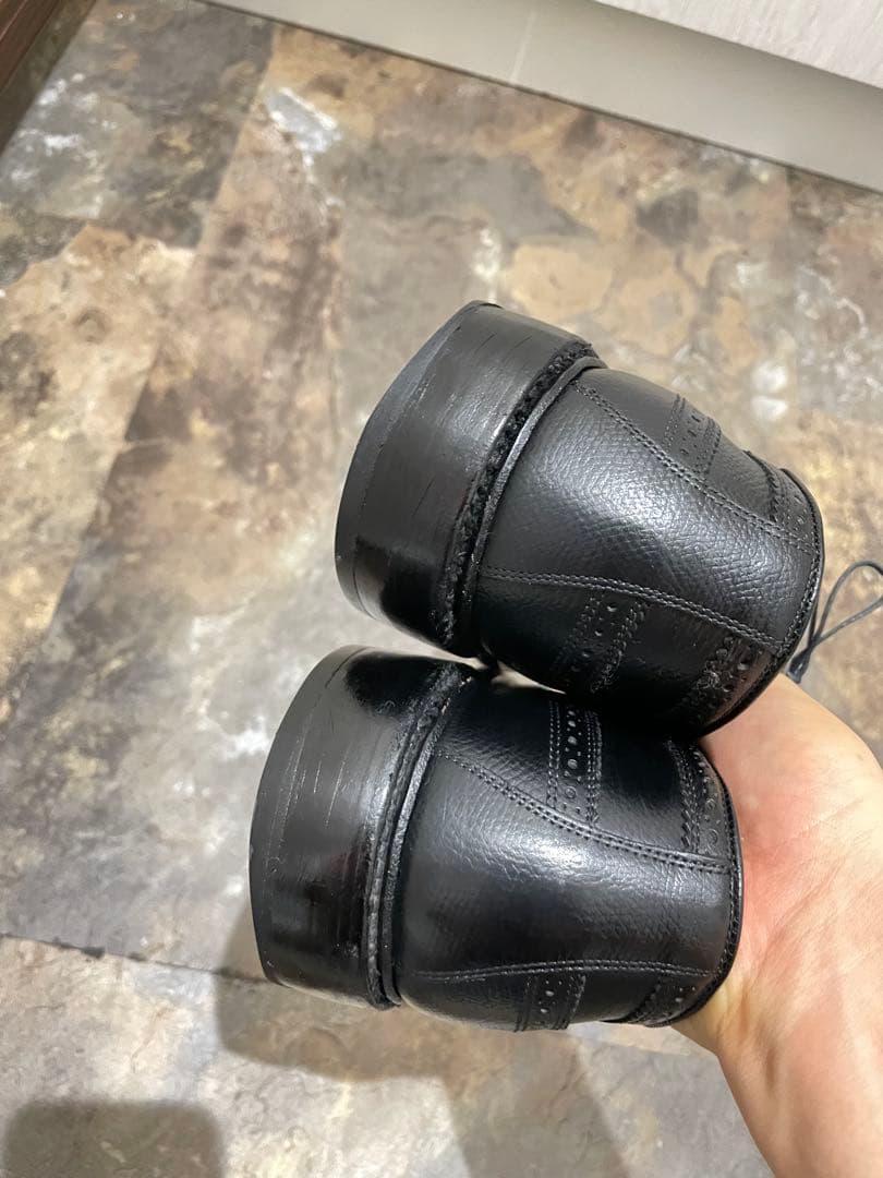 美品アレンエドモンズ最高級マクニール　ロングウィングチップ