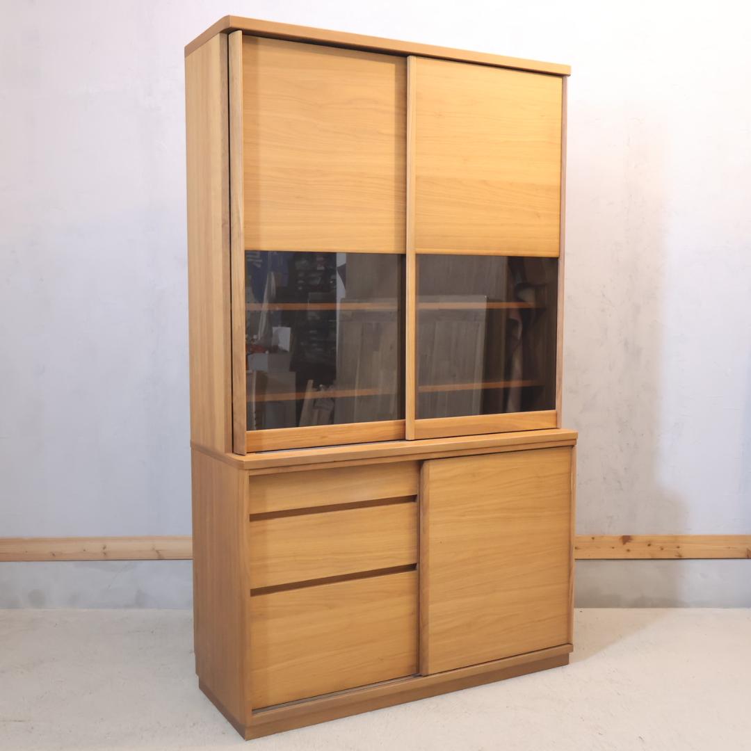 karimoku カリモク ウォールナット材 食器棚 カップボード キッチン収納